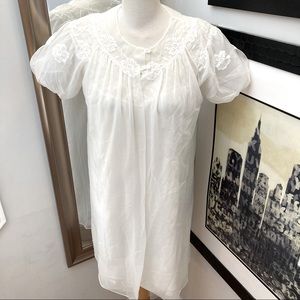2 for $40 Vintage 60’s peignoir chiffon and lace baby doll coordinated set